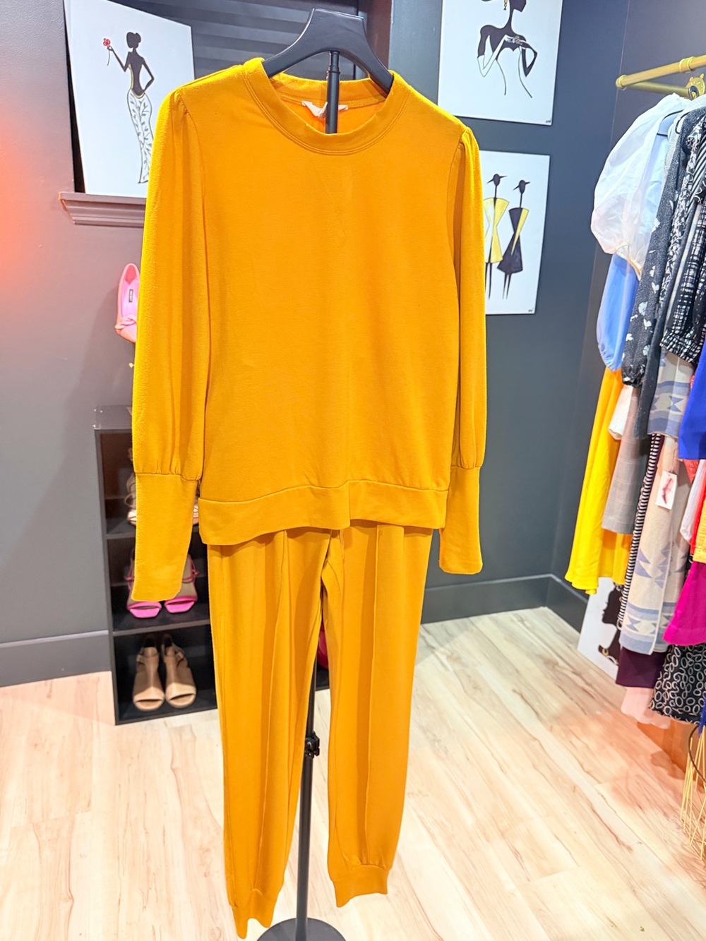 SHEIN two-piece lounge/jogger set